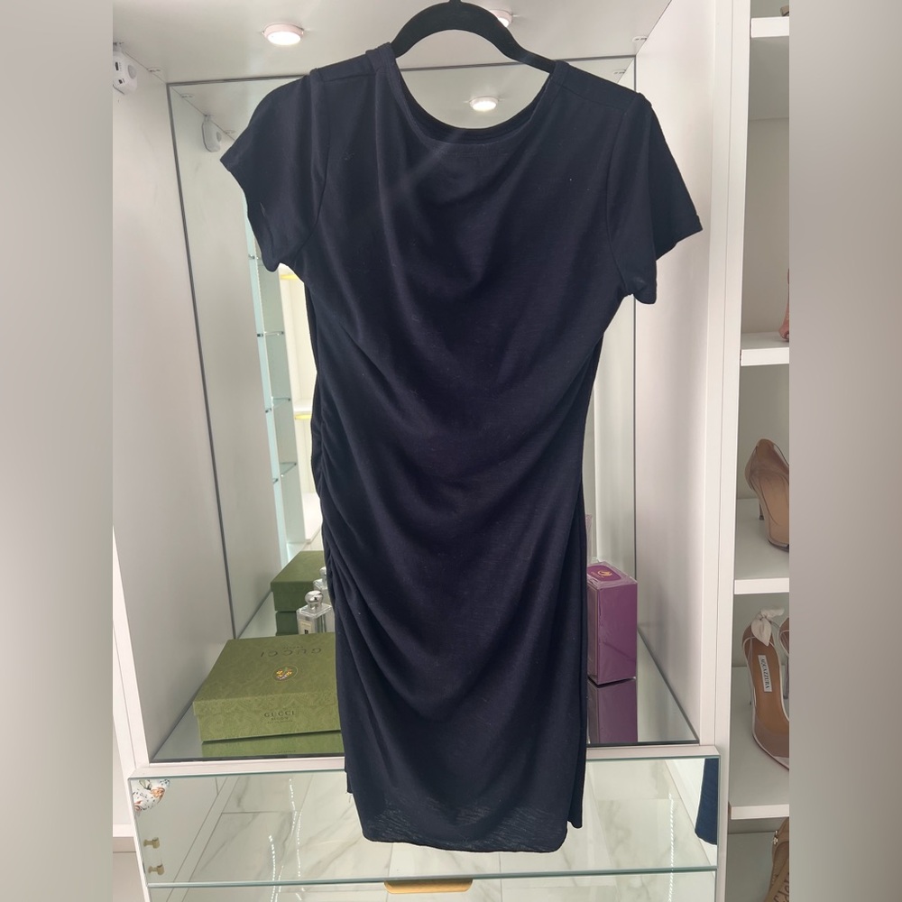 navy blue mini dress Small